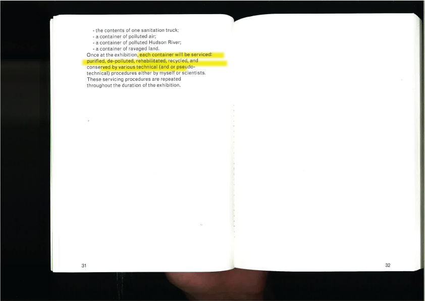 Annotated MANIFESTO FOR MAINTENANCE ART, Mierle Laderman Ukeles, P3.png